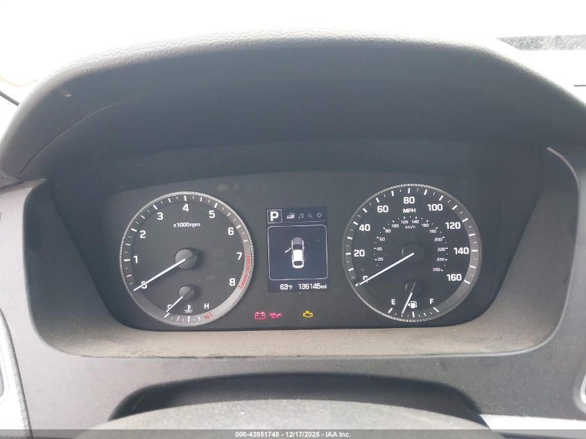 2015 Hyundai Sonata Se VIN: 5NPE24AF3FH163232 Lot: 43951748