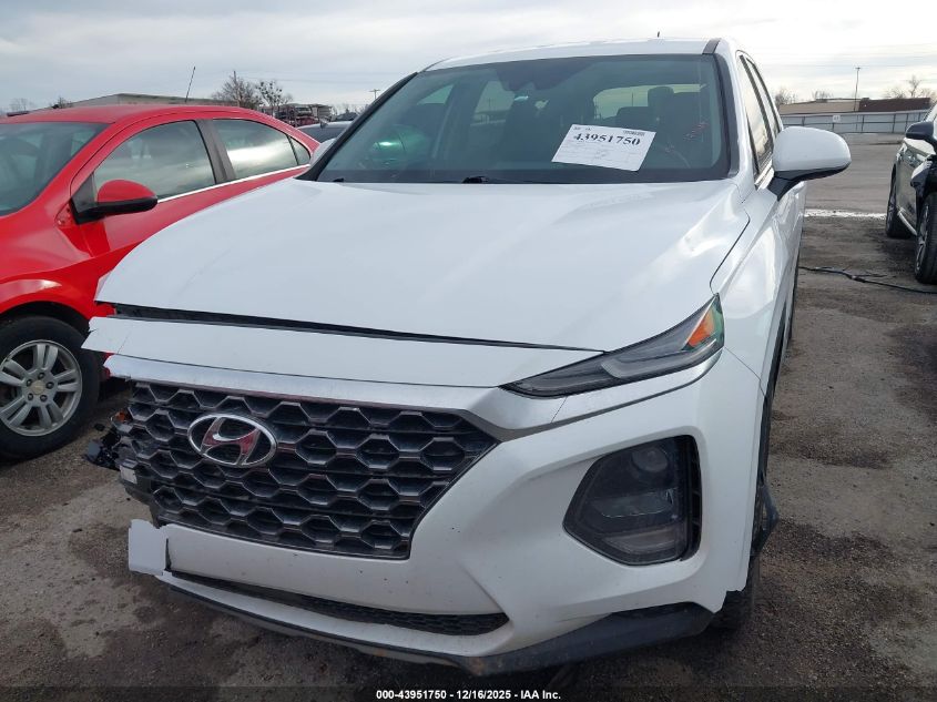 2020 Hyundai Santa Fe Se VIN: 5NMS23AD5LH231230 Lot: 43951750