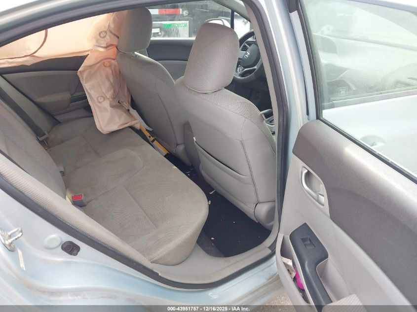 2012 Honda Civic Lx VIN: 2HGFB2F54CH559488 Lot: 43951757