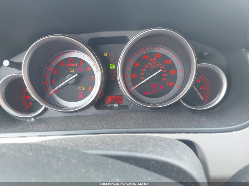 2012 Mazda Cx-9 Grand Touring VIN: JM3TB3DA5C0342809 Lot: 43951758