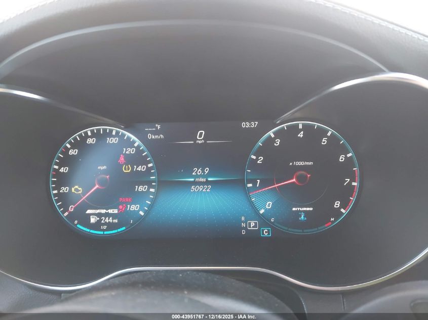 2020 Mercedes-Benz Amg Glc 43 4Matic VIN: W1N0G6EB1LF794395 Lot: 43951767