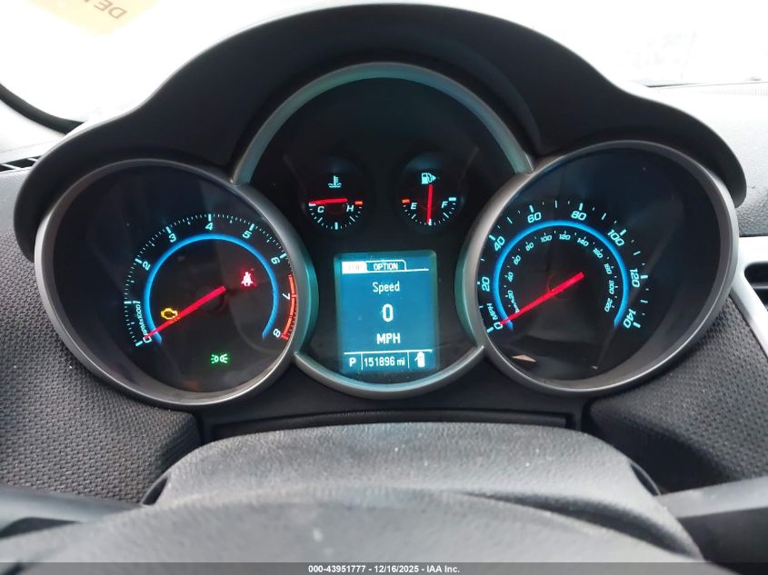 2015 Chevrolet Cruze 2Lt Auto VIN: 1G1PE5SB1F7139767 Lot: 43951777