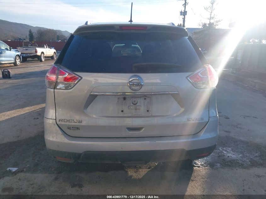 2015 Nissan Rogue Sv VIN: 5N1AT2MV9FC925960 Lot: 43951779