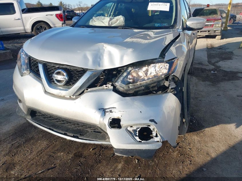 2015 Nissan Rogue Sv VIN: 5N1AT2MV9FC925960 Lot: 43951779