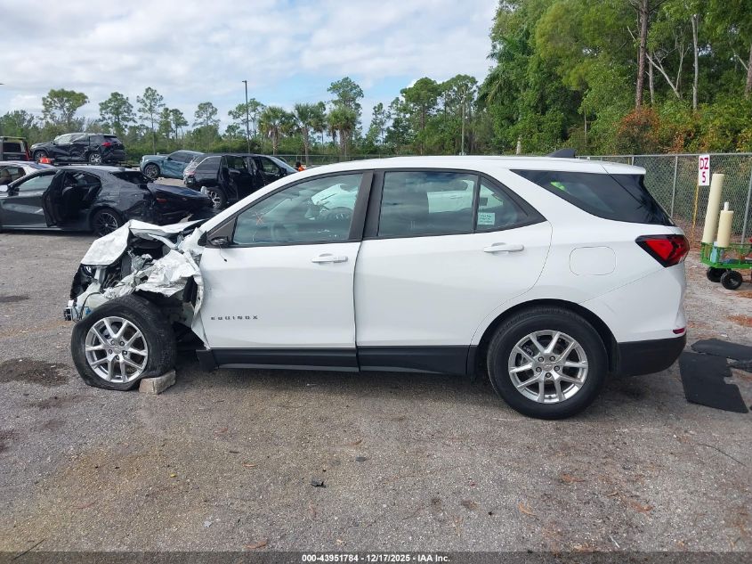 2022 Chevrolet Equinox Fwd Ls VIN: 3GNAXHEV6NS203646 Lot: 43951784