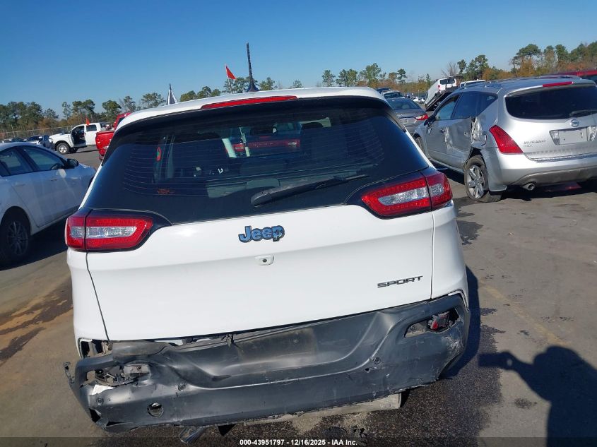 2017 Jeep Cherokee Sport Fwd VIN: 1C4PJLAB8HW609942 Lot: 43951797