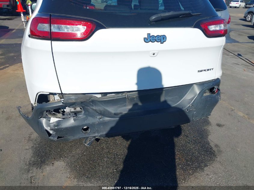 2017 Jeep Cherokee Sport Fwd VIN: 1C4PJLAB8HW609942 Lot: 43951797