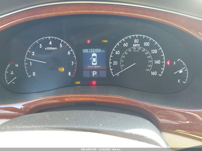 2012 Hyundai Genesis 3.8 VIN: KMHGC4DD5CU185391 Lot: 43951799