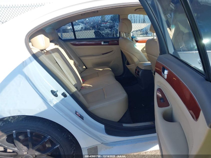 2012 Hyundai Genesis 3.8 VIN: KMHGC4DD5CU185391 Lot: 43951799