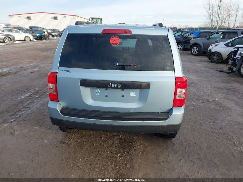 2014 Jeep Patriot VIN: 1C4NJPBZ9ED541316 Lot: 43951801