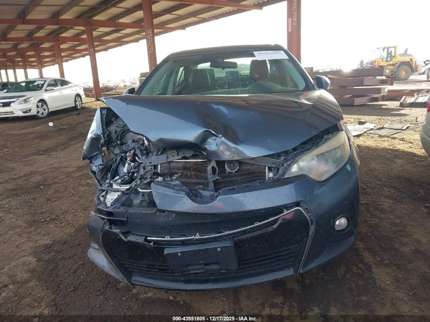 2015 Toyota Corolla S Plus VIN: 2T1BURHE1FC359177 Lot: 43951805