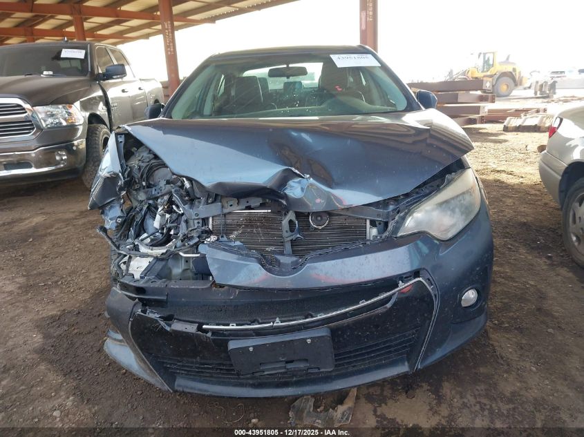 2015 Toyota Corolla S Plus VIN: 2T1BURHE1FC359177 Lot: 43951805