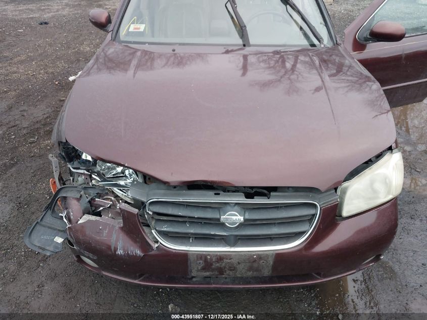 2000 Nissan Maxima Gle/Gxe/Se VIN: JN1CA31A9YT214565 Lot: 43951807