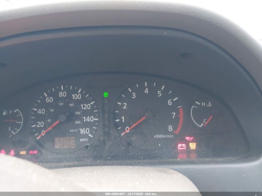 2000 Nissan Maxima Gle/Gxe/Se VIN: JN1CA31A9YT214565 Lot: 43951807