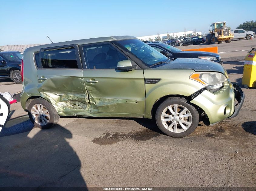 2012 Kia Soul + VIN: KNDJT2A6XC7390319 Lot: 43951810