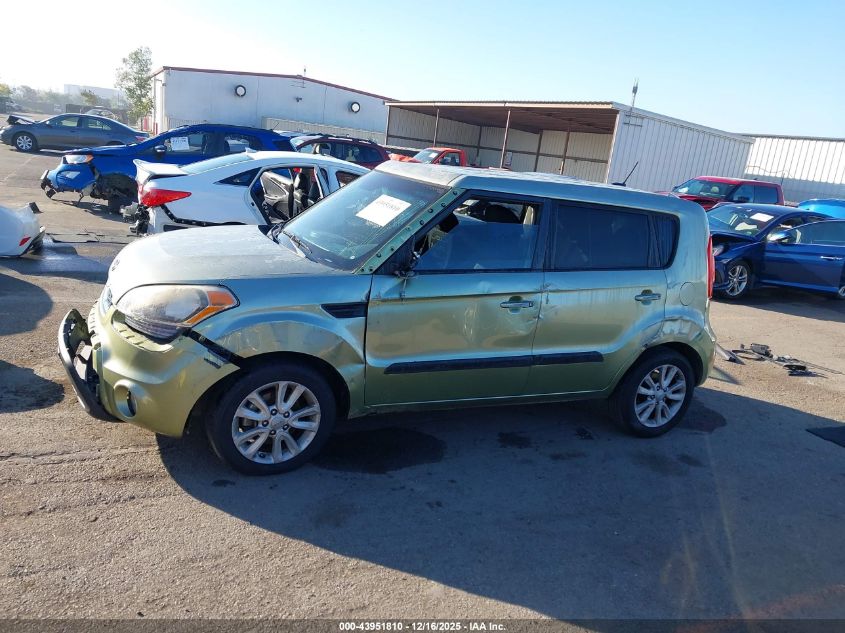 2012 Kia Soul + VIN: KNDJT2A6XC7390319 Lot: 43951810