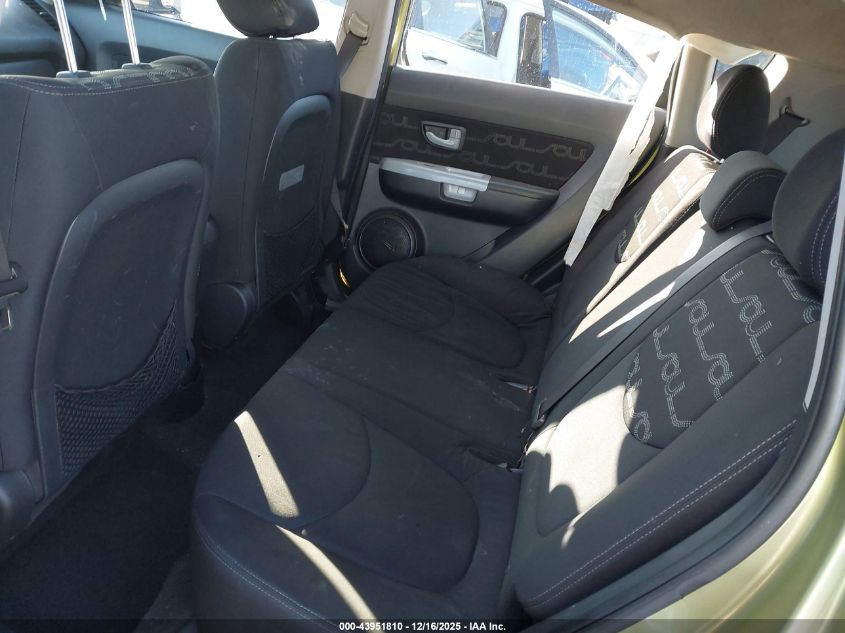 2012 Kia Soul + VIN: KNDJT2A6XC7390319 Lot: 43951810