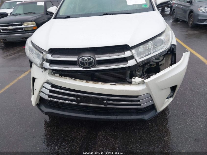 2019 Toyota Highlander Le Plus VIN: 5TDZZRFH2KS306292 Lot: 43951812