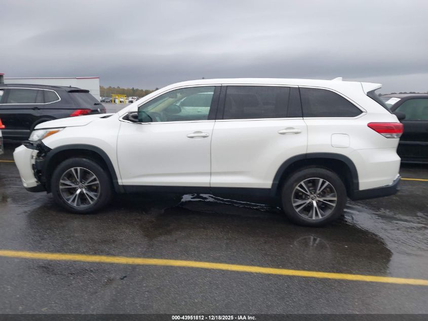 2019 Toyota Highlander Le Plus VIN: 5TDZZRFH2KS306292 Lot: 43951812