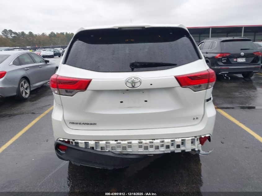 2019 Toyota Highlander Le Plus VIN: 5TDZZRFH2KS306292 Lot: 43951812