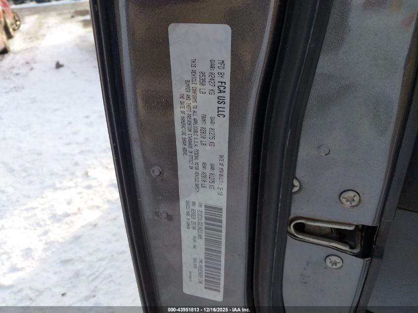 2018 Dodge Charger Gt Awd VIN: 2C3CDXJG2JH231005 Lot: 43951813