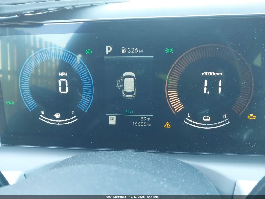 2025 Hyundai Tucson Hybrid Blue VIN: KM8JBDD1XSU314870 Lot: 43951815