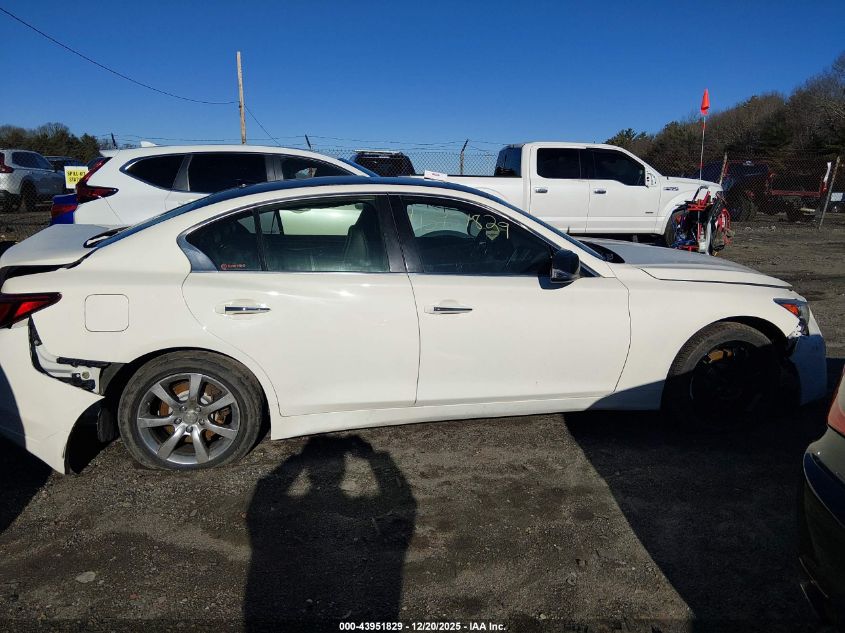 2014 Infiniti Q50 Premium VIN: JN1BV7AR9EM692942 Lot: 43951829