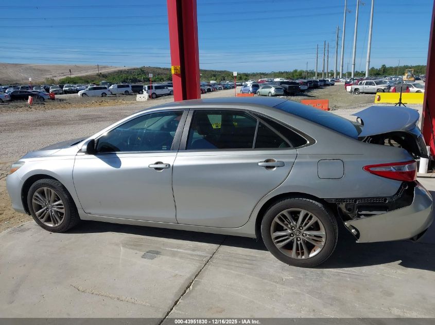 2017 Toyota Camry Se VIN: 4T1BF1FK2HU320510 Lot: 43951830