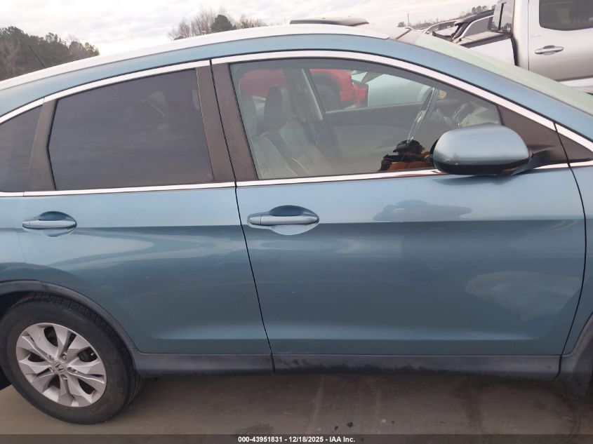 2014 Honda Cr-V Ex-L VIN: 2HKRM3H79EH503826 Lot: 43951831