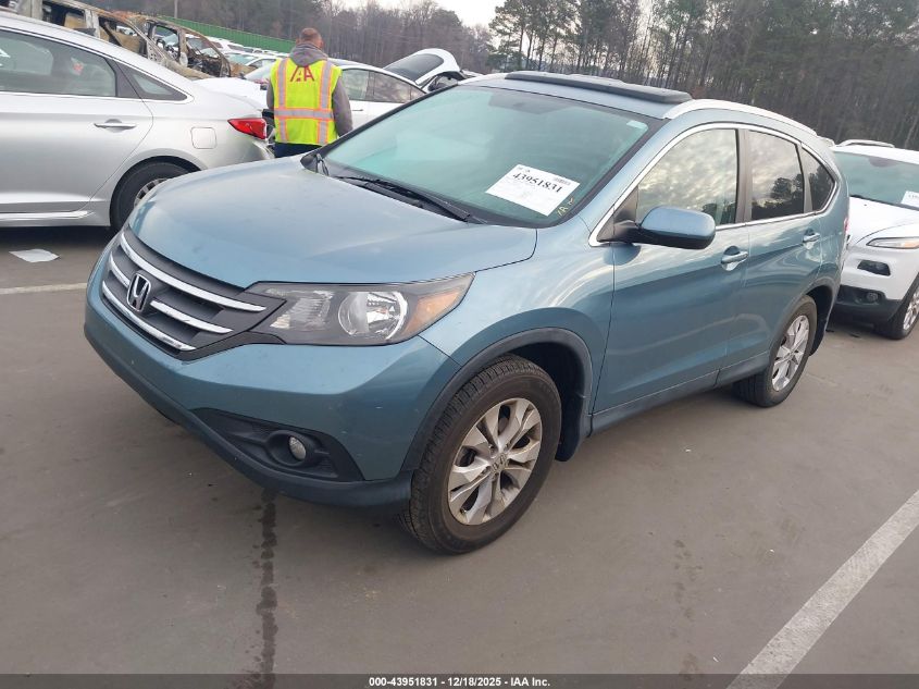 2014 Honda Cr-V Ex-L VIN: 2HKRM3H79EH503826 Lot: 43951831