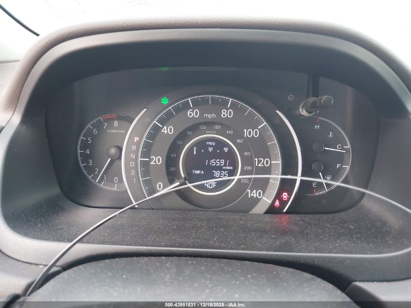 2014 Honda Cr-V Ex-L VIN: 2HKRM3H79EH503826 Lot: 43951831