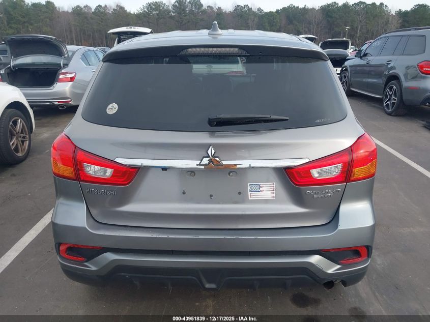 2018 Mitsubishi Outlander Sport 2.0 Es VIN: JA4AR3AU8JU012673 Lot: 43951839