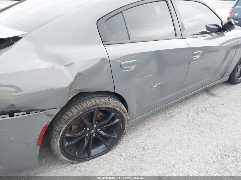 2018 Dodge Charger Sxt Rwd VIN: 2C3CDXBGXJH297607 Lot: 43951846