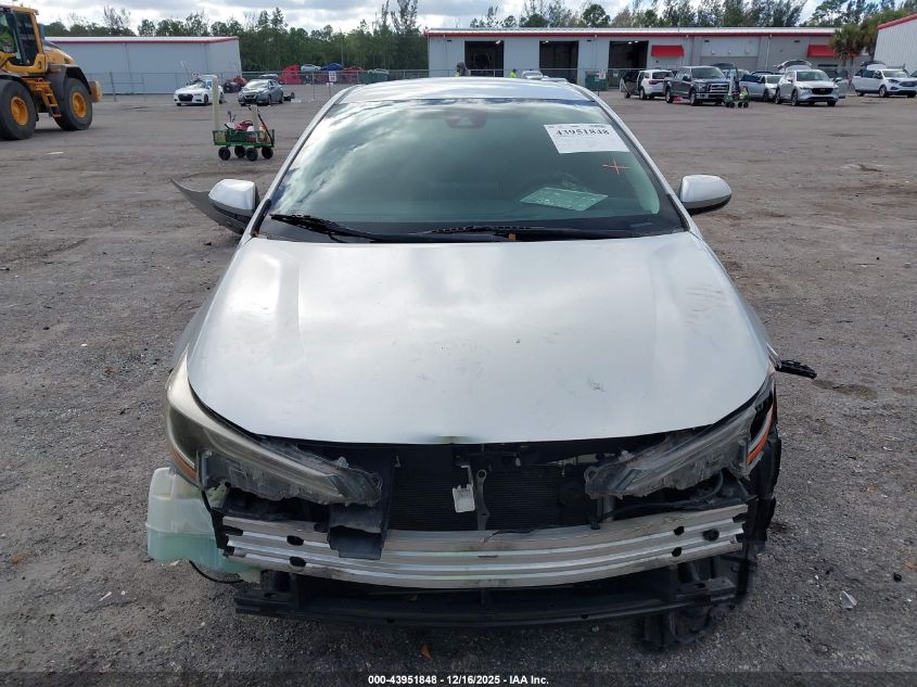 2020 Toyota Corolla Le VIN: JTDEPRAEXLJ101495 Lot: 43951848