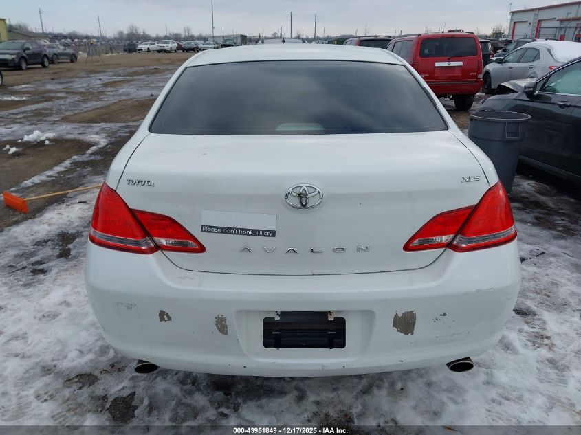 2007 Toyota Avalon Xls VIN: 4T1BK36B07U221786 Lot: 43951849