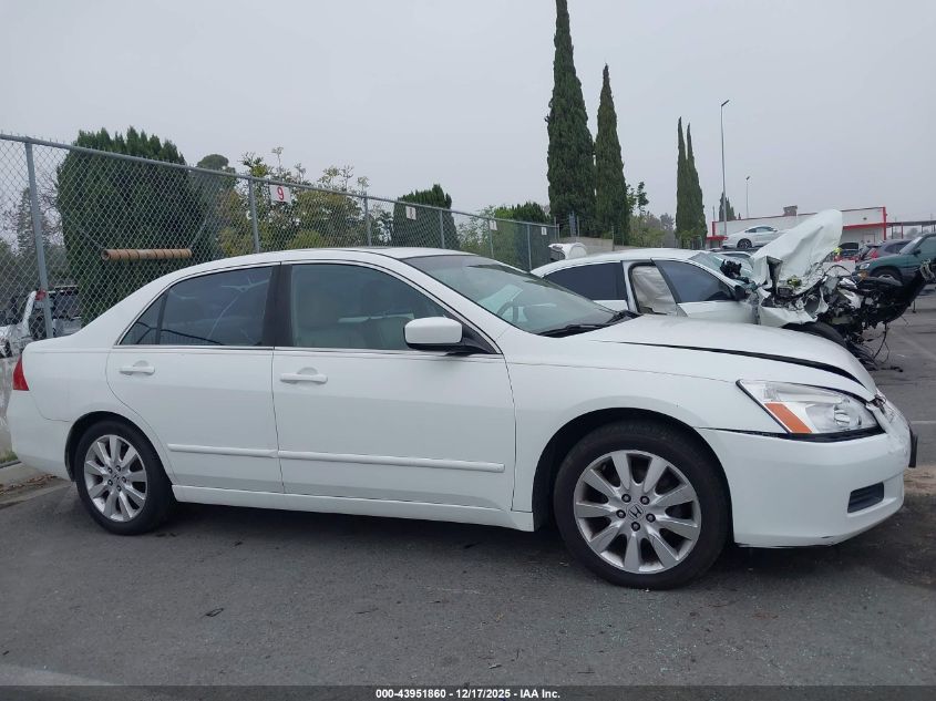 2007 Honda Accord 3.0 Ex VIN: 1HGCM66577A027807 Lot: 43951860