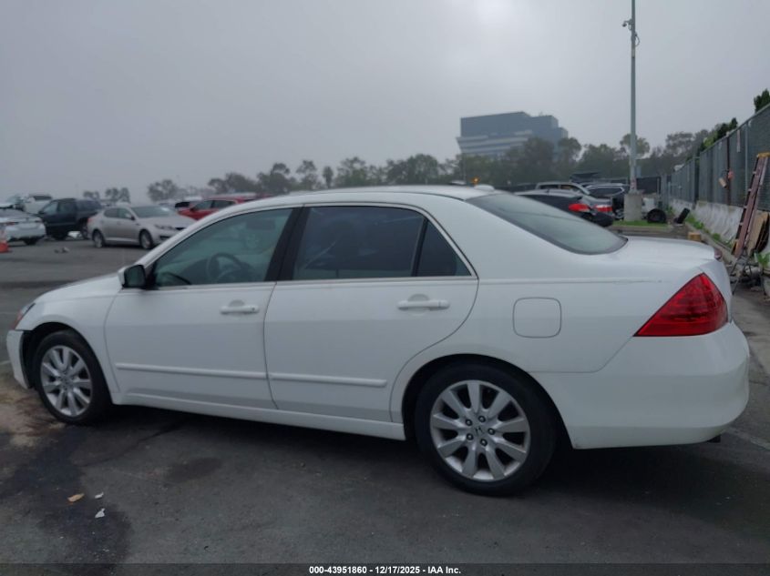 2007 Honda Accord 3.0 Ex VIN: 1HGCM66577A027807 Lot: 43951860