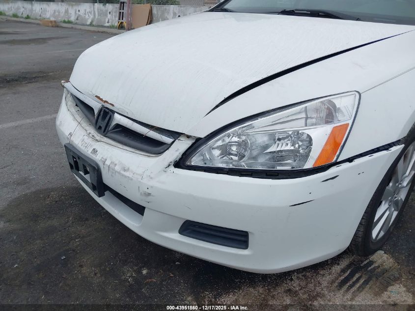 2007 Honda Accord 3.0 Ex VIN: 1HGCM66577A027807 Lot: 43951860