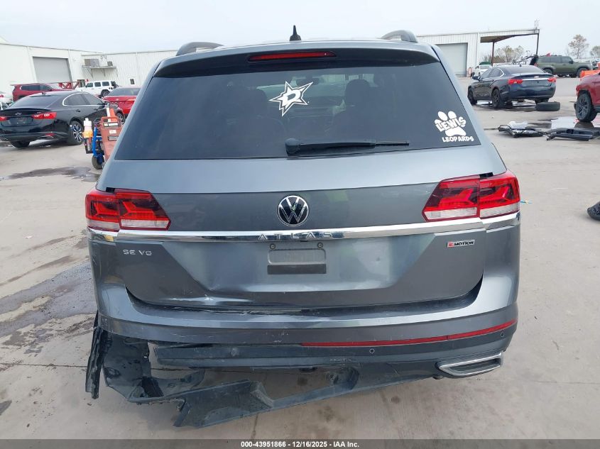 2022 Volkswagen Atlas 3.6L V6 Se W/Technology VIN: 1V2KR2CA7NC557894 Lot: 43951866