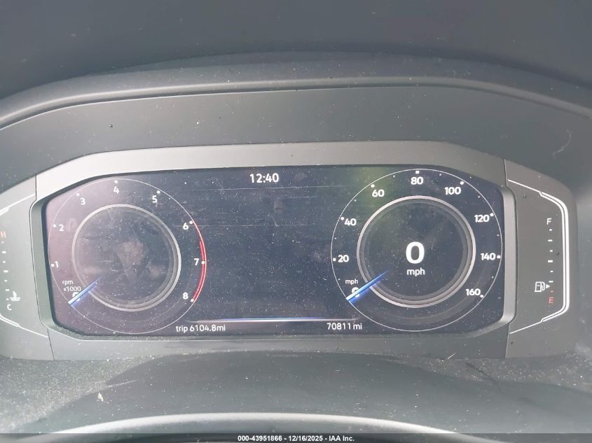 2022 Volkswagen Atlas 3.6L V6 Se W/Technology VIN: 1V2KR2CA7NC557894 Lot: 43951866