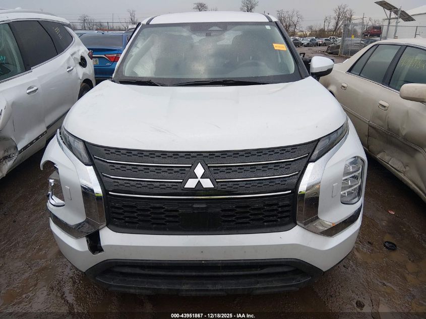 2024 Mitsubishi Outlander Es 2.5 S-Awc VIN: JA4J4UA85RZ030215 Lot: 43951867