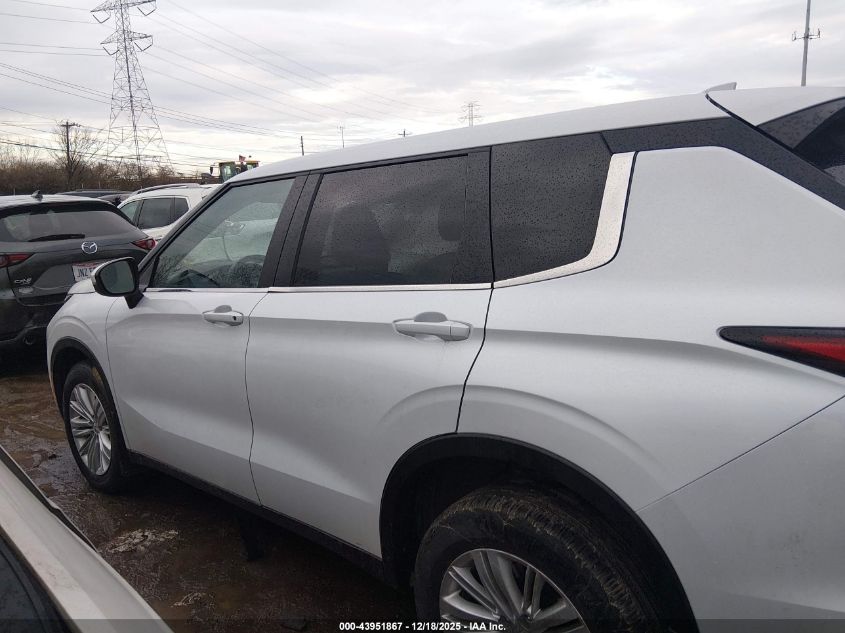 2024 Mitsubishi Outlander Es 2.5 S-Awc VIN: JA4J4UA85RZ030215 Lot: 43951867