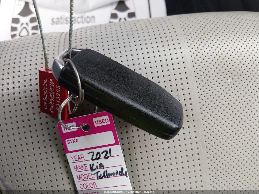 2021 Kia Telluride Sx VIN: 5XYP54HCXMG111273 Lot: 43951890