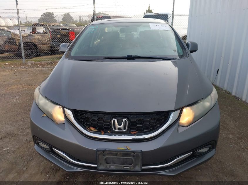 2013 Honda Civic Ex-L VIN: 2HGFB2F92DH522220 Lot: 43951892