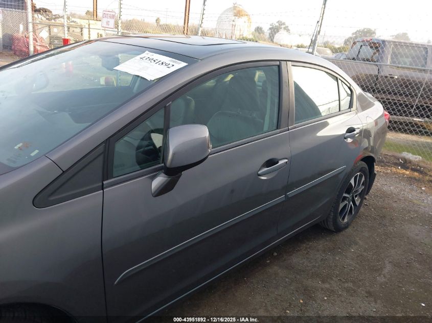 2013 Honda Civic Ex-L VIN: 2HGFB2F92DH522220 Lot: 43951892