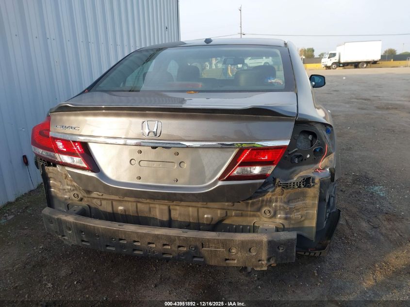 2013 Honda Civic Ex-L VIN: 2HGFB2F92DH522220 Lot: 43951892