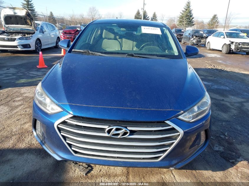 2017 Hyundai Elantra Se VIN: 5NPD84LF6HH014856 Lot: 43951897