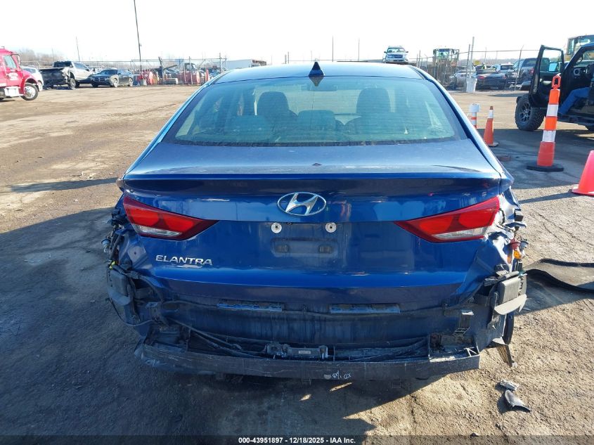 2017 Hyundai Elantra Se VIN: 5NPD84LF6HH014856 Lot: 43951897