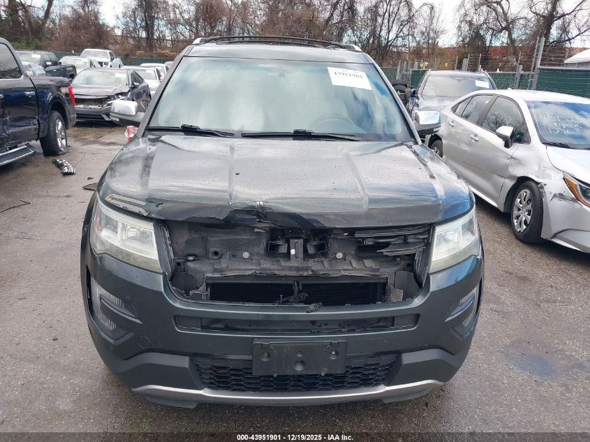 2016 Ford Explorer Xlt VIN: 1FM5K8D80GGA82193 Lot: 43951901