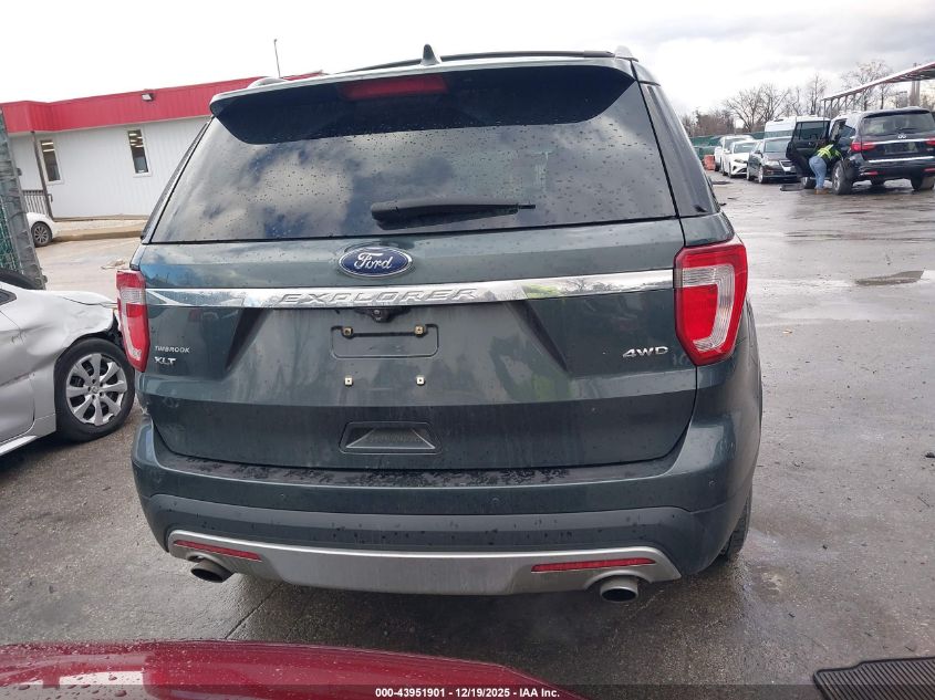 2016 Ford Explorer Xlt VIN: 1FM5K8D80GGA82193 Lot: 43951901